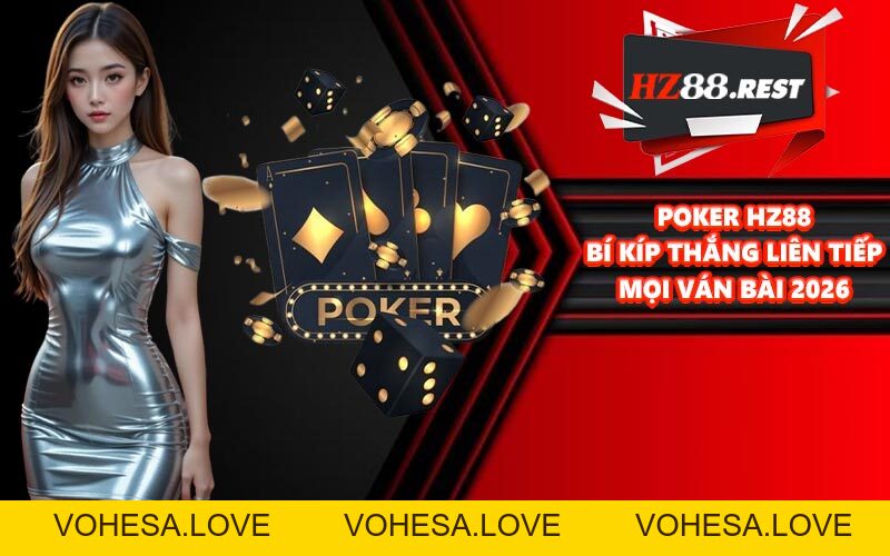 Poker HZ88 - Bí Kíp Thắng Liên Tiếp Mọi Ván Bài 2026 - vohesa